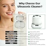 Vcyems 42kHz Ultrasonic Makeup Brush Cleaner with UV Sanitizing Chamber