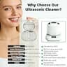 Vcyems 42kHz Ultrasonic Makeup Brush Cleaner with UV Sanitizing Chamber