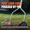American Lawn Mower Company 1204-14 14-Inch 4-Blade Push Reel Lawn Mower