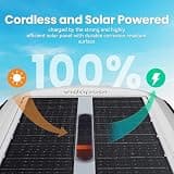 Vidapool Solar Powered Pool Skimmer Robot with Smart Obstacle Avoidance and Dual Modes