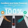 Vidapool Solar Powered Pool Skimmer Robot with Smart Obstacle Avoidance and Dual Modes