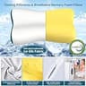 Contour Memory Foam Cervical Pillow for Spinal Alignment and Shoulder Pain Relief