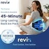 REVIX 45-Minute Extra Large Ice Grid Gel Pack Wrap for Long-Lasting Relief