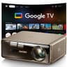 Aurzen EAZZE D1 MAX Google TV Smart Projector with 1000 ANSI Lumens and Auto Focus