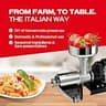 Reber N.5 650W Professional Electric Tomato Strainer with Oil-Bath Gearbox