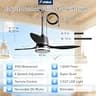 Amico 42-Inch IP65 Waterproof Plug-In Ceiling Fan with Reversible DC Motor