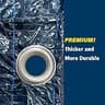 Winter Block Premium Weatherproof Round Pool Winter Cover with Winch and Cable