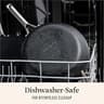 Calphalon 12-Inch Hard-Anodized Jumbo Frying Pan with Glass Lid and Extra High Capacity