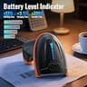 Tera D5100 Ergonomic 2.4GHz Wireless & USB 2D Barcode Scanner with LED Battery Indicator