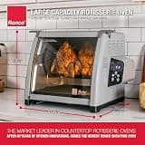Ronco 6000 Platinum Series 12-Pound Digital Countertop Rotisserie Oven