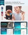 Bebird Earsight Ultra 2K Visual Ear Wax Removal Tool and Smart Tweezers