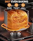 OSIPOTO 17-in-1 Stainless Steel Bread Machine with 600W Robust Motor