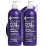 KESMEDIK Tea Tree Purple Shampoo and Conditioner Set with Rosemary and Aloe Vera