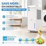 Vellgoo DryTank 64-Pint Energy Star Most Efficient 2024 Compressor Dehumidifier
