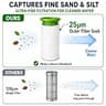 AQUAFYSH Rechargeable Pool and Spa Vacuum with Patented Magnetic Drive and Filter Socks