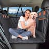 Chumajor Detachable Hard Bottom Waterproof Back Seat Extender for Dogs up to 400lbs