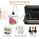 MEGAWISE 2025 Updated Food Vacuum Sealer Machine with Starter Bag Kit
