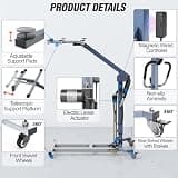 Tekmira Electric Hard Top Motorized Freestanding Removal Lift System