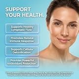 Clean Nutraceuticals Organic Lymphatic Drainage Supplement with Trace Minerals, 2 fl oz