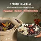 Our Place Dream Cooker 6-Quart Ceramic Nonstick Electric Multi-Cooker, Blue Salt