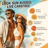 Pyelvornaxqut Tropical Tanning Gummies with Astaxanthin and Collagen, 120-Count