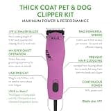 Wahl Professional Animal Thick Coat Corded Pet Clipper with 2-Speed Motor
