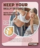 FITTOO Maternity Belt Back Support Belly Band for Pregnancy Joint Relief
