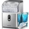 Kismile 35-Pound Compact Entry-Level Nugget Ice Maker with 1.1-Liter Tank