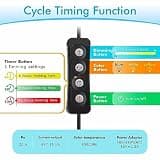 hygger 30W Dimmable Full Spectrum LED Reef Light with 60-Degree Penetration Lens