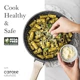 CAROTE Classic Granite Stone 3-Piece Eco-Friendly Nonstick Skillet Set