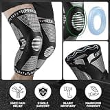 NEENCA Professional Knee Brace Compression Sleeve with Gel Pad Support System
