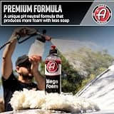 Adam's Polishes Mega Foam Ultra-Concentrated pH-Neutral Car Wash Soap, 1 Gallon
