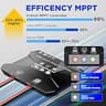 Voltset 20W 12V Monocrystalline Solar Battery Charger Panel with Built-In MPPT Controller