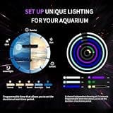 SMATFARM 95W Dimmable Full Spectrum Marine Tank Light with Group Control Program
