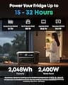 Anker SOLIX C2000 Gen 2 2400W Portable Power Station with 2048Wh Battery
