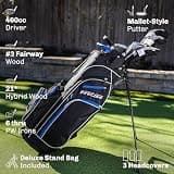 Precise M3 Right-Handed Complete Golf Club Set for Extra Tall Golfers