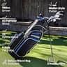 Precise M3 Right-Handed Complete Golf Club Set for Extra Tall Golfers