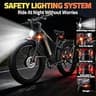 TKZZTKS 8000W Peak Dual Motor AWD E-Bike, 52V 26Ah Battery, 50 MPH Top Speed