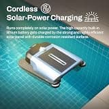 Betta Flex Solar-Powered Robotic Pool Skimmer with Soft-Touch Protective Casing