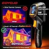 GH192 Handheld Fusion Thermal Imaging Camera with 2MP Visual Sensor and Alarms