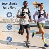 Zeerun Fixed Weighted Vest for Women & Men with Adjustable Buckle (10 Lbs)