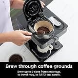 Ninja CFN601 Espresso & Coffee Barista System with Nespresso Capsule Support
