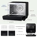 Panasonic HomeChef 7-in-1 Compact Oven with Steam, Air Fry, and Bake