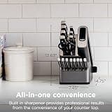 Ninja NeverDull 17-Piece Premium German Stainless Steel Knife Block System K32017