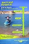 SandShark Sport 4-Foot Break-Down Shallow Water Anchor Pole for PWCs