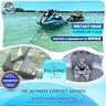 WavesRx TriAnchor 5-Pound Stainless Steel Compact Folding Anchor Kit for PWCs