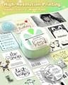 D20 Portable Inkless Thermal Pocket Sticker Maker for On-The-Go Printing