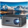 HAPPRUN 4K Decoding Projector with 2000 ANSI Lumens and Wi-Fi 6 Sync
