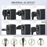 Epicka Universal Travel Adapter and Worldwide Charger with 5 USB Smart Ports