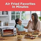 BLACK+DECKER Crisp 'N Bake Air Fry Toaster Oven with EvenToast Technology